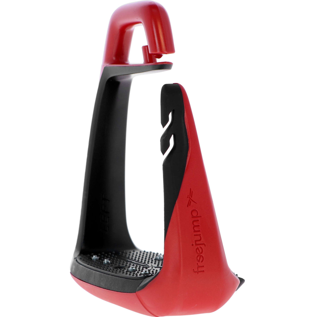 Freejump Steigbügel Soft Up Classic+ Pearl Red/Schwarz
