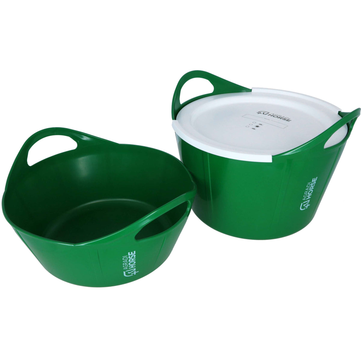 Agradi Horse Deckel für Flex Bucket Weiß