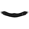 Waldhausen Spring Sattelgurt Half Moon Schwarz/Schwarz