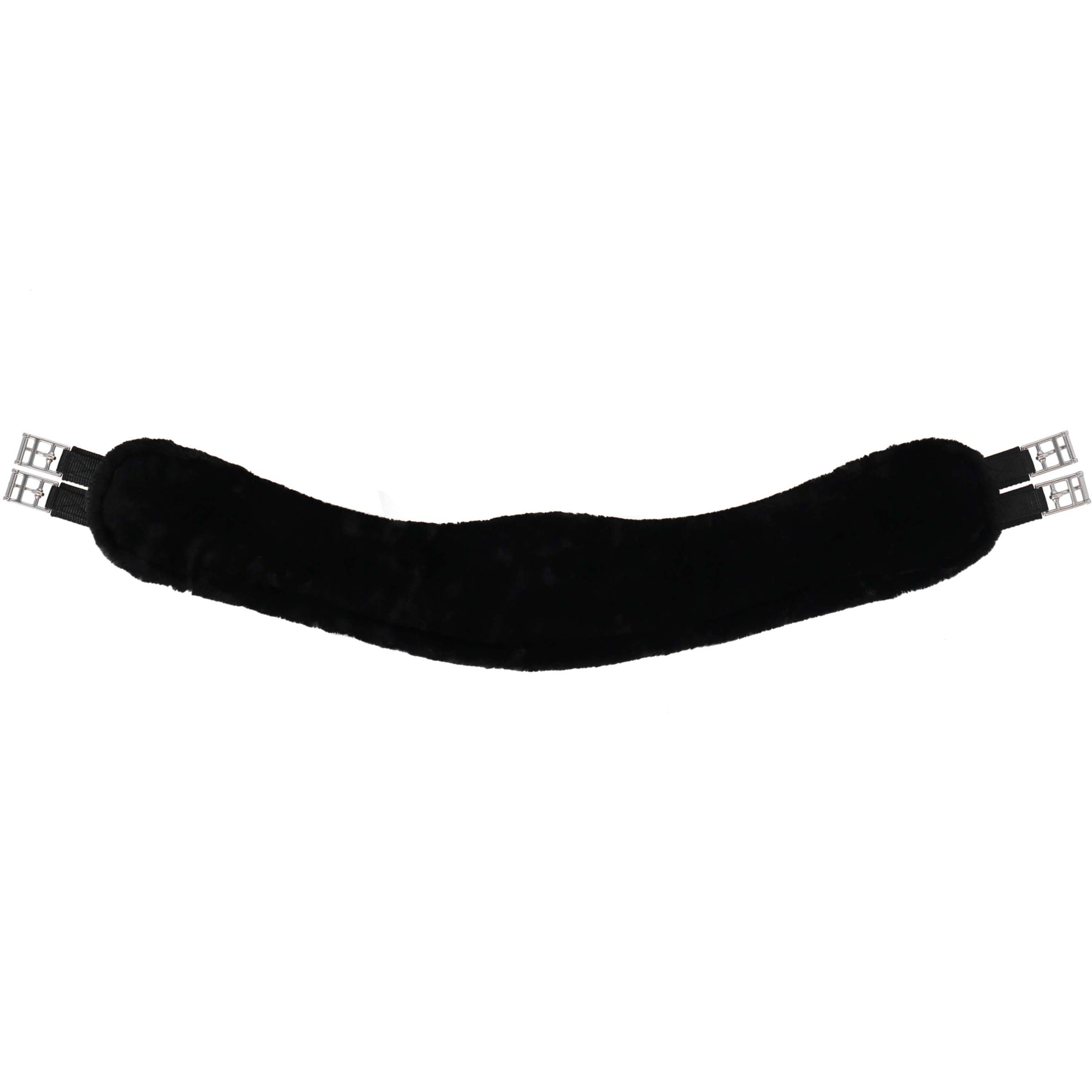 Waldhausen Spring Sattelgurt Half Moon Schwarz/Schwarz