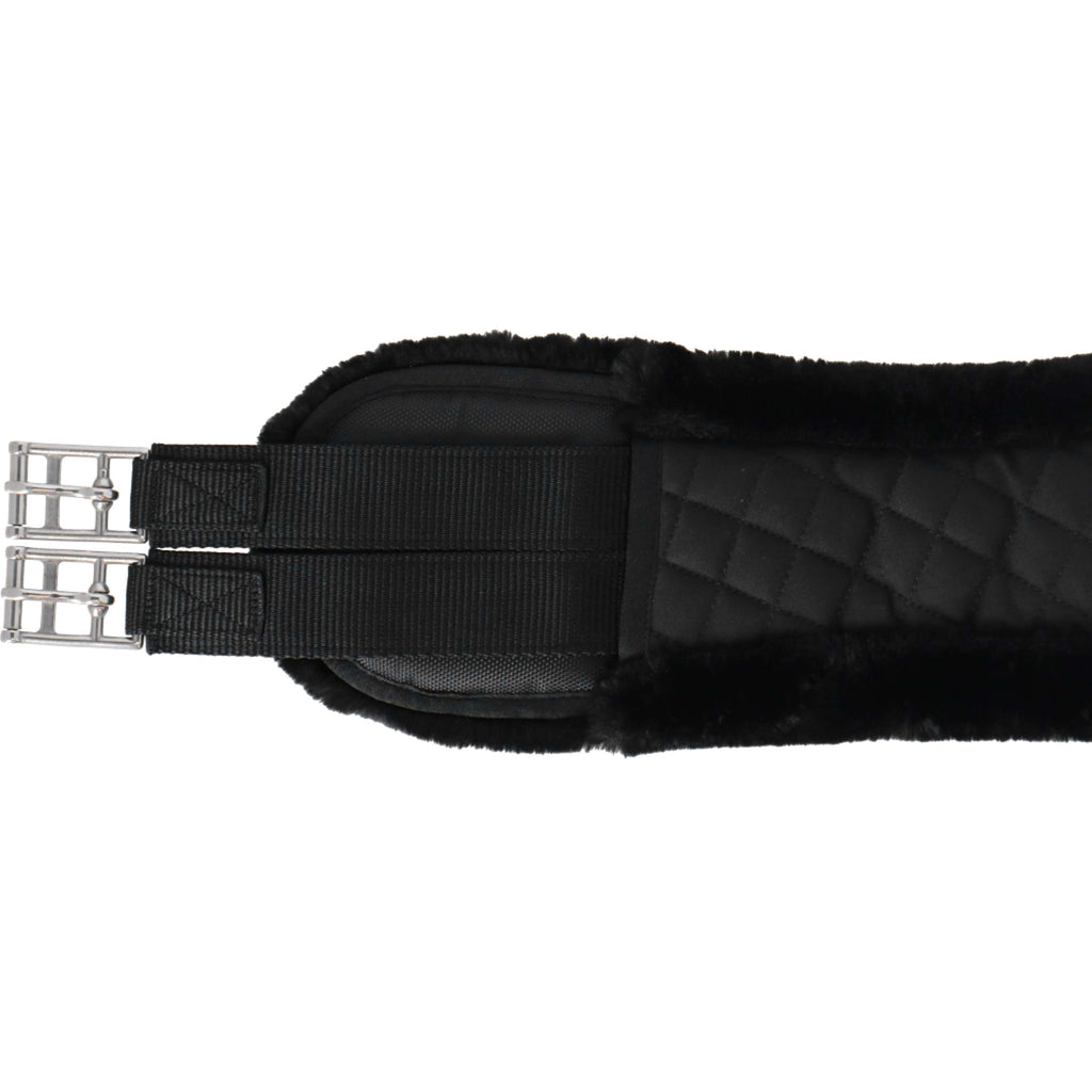 Waldhausen Spring Sattelgurt Half Moon Schwarz/Schwarz