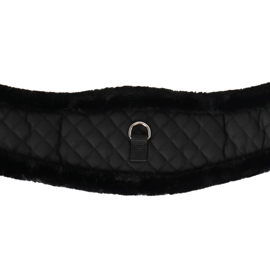 Waldhausen Spring Sattelgurt Half Moon Schwarz/Schwarz