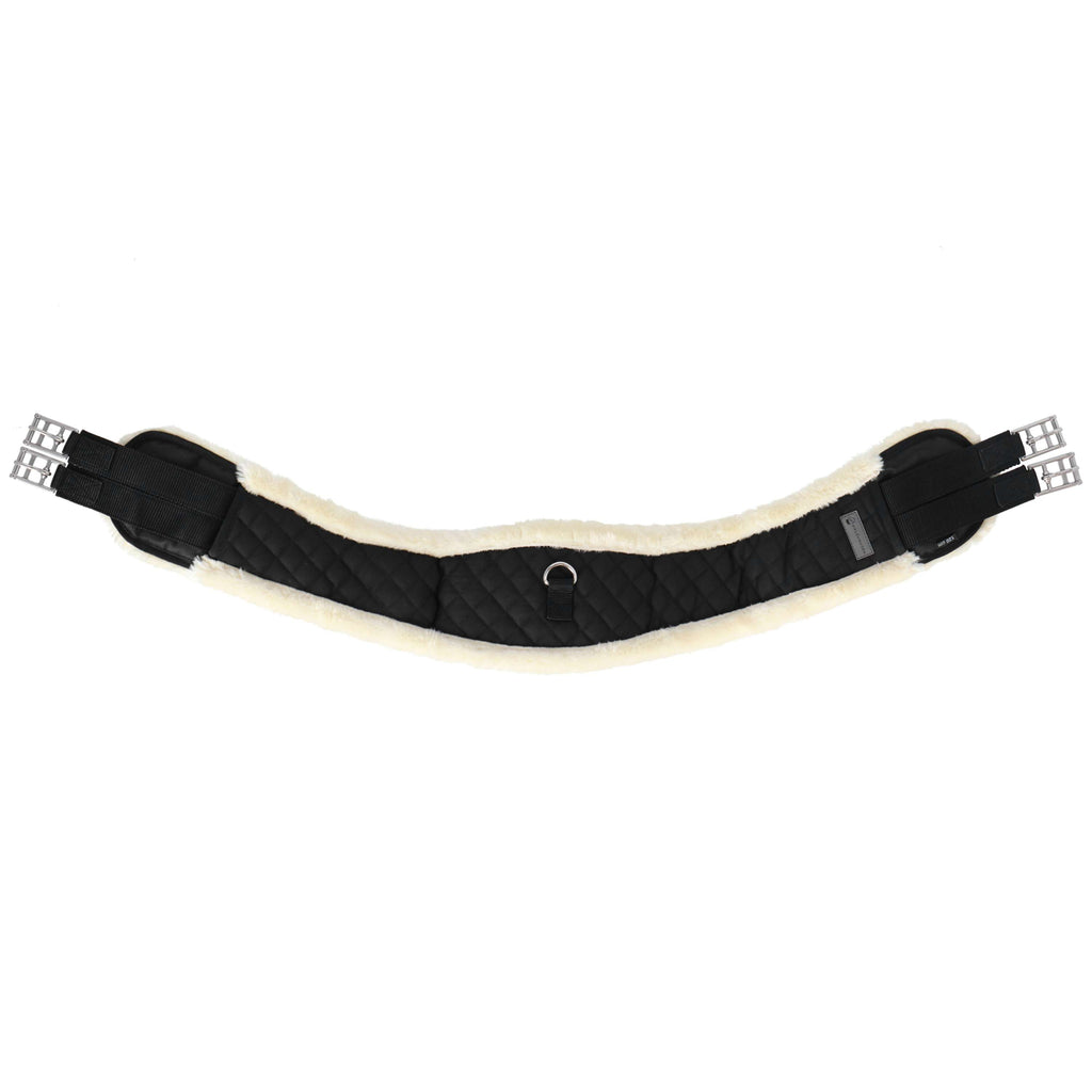 Waldhausen Spring Sattelgurt Half Moon Schwarz/Naturell