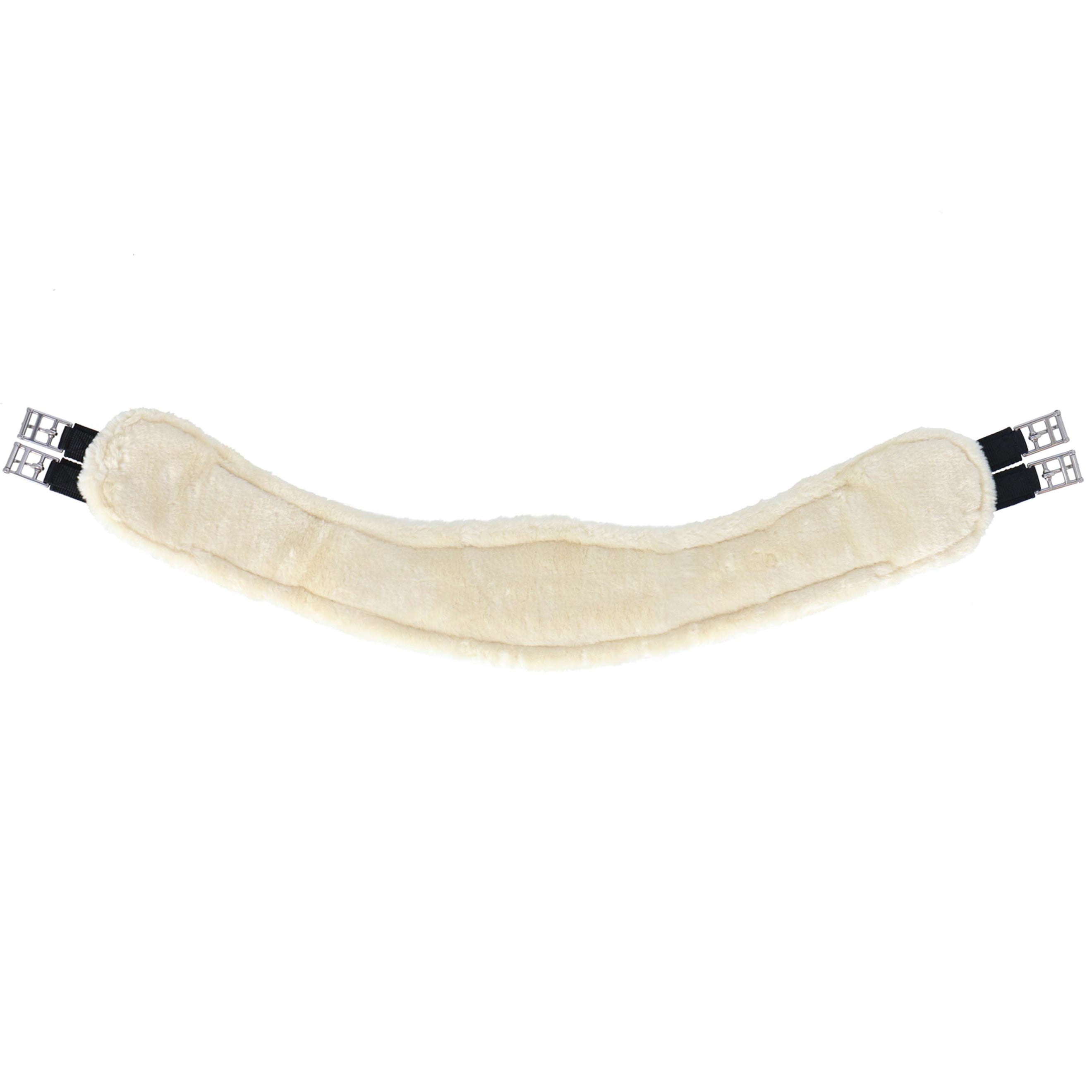 Waldhausen Spring Sattelgurt Half Moon Schwarz/Naturell Waldhausen Spring Sattelgurt Half Moon Schwarz/Naturell