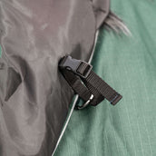 Agradi Horse Halsstück 1200D 0gr Reflektierende Paspelierung Grün