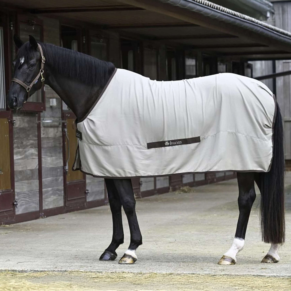 Bucas Cool Sheet Linen Beige/Coffee
