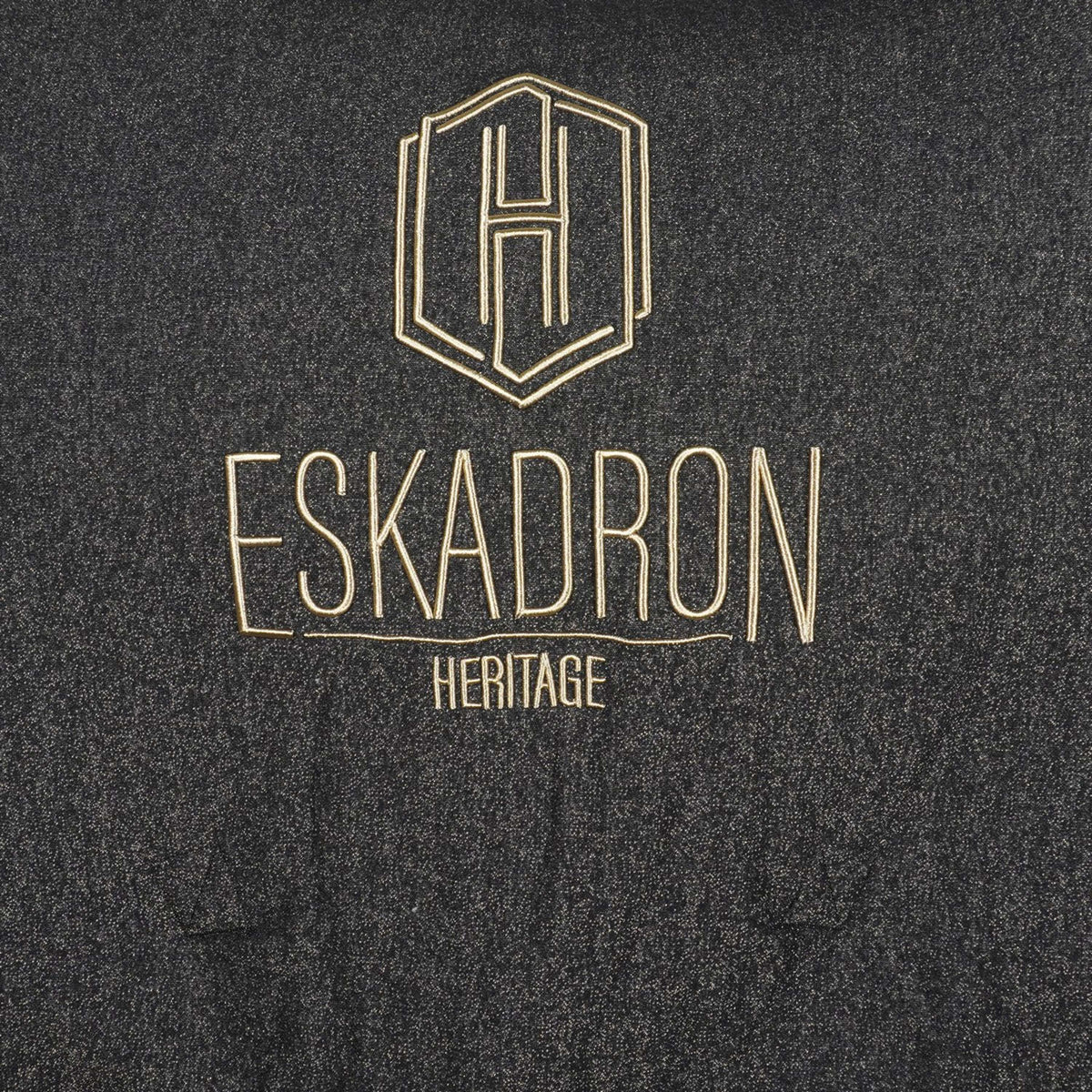 Eskadron Abschwitzdecke Heritage Jersey Sparkle Schwarz