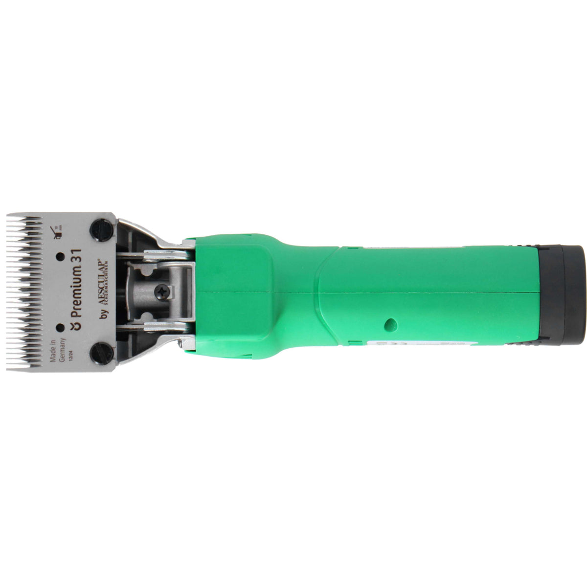 Agradi Horse Schermaschine FarmClipper HC-3000 Akku2 31/15 Zähne Pferd Grün