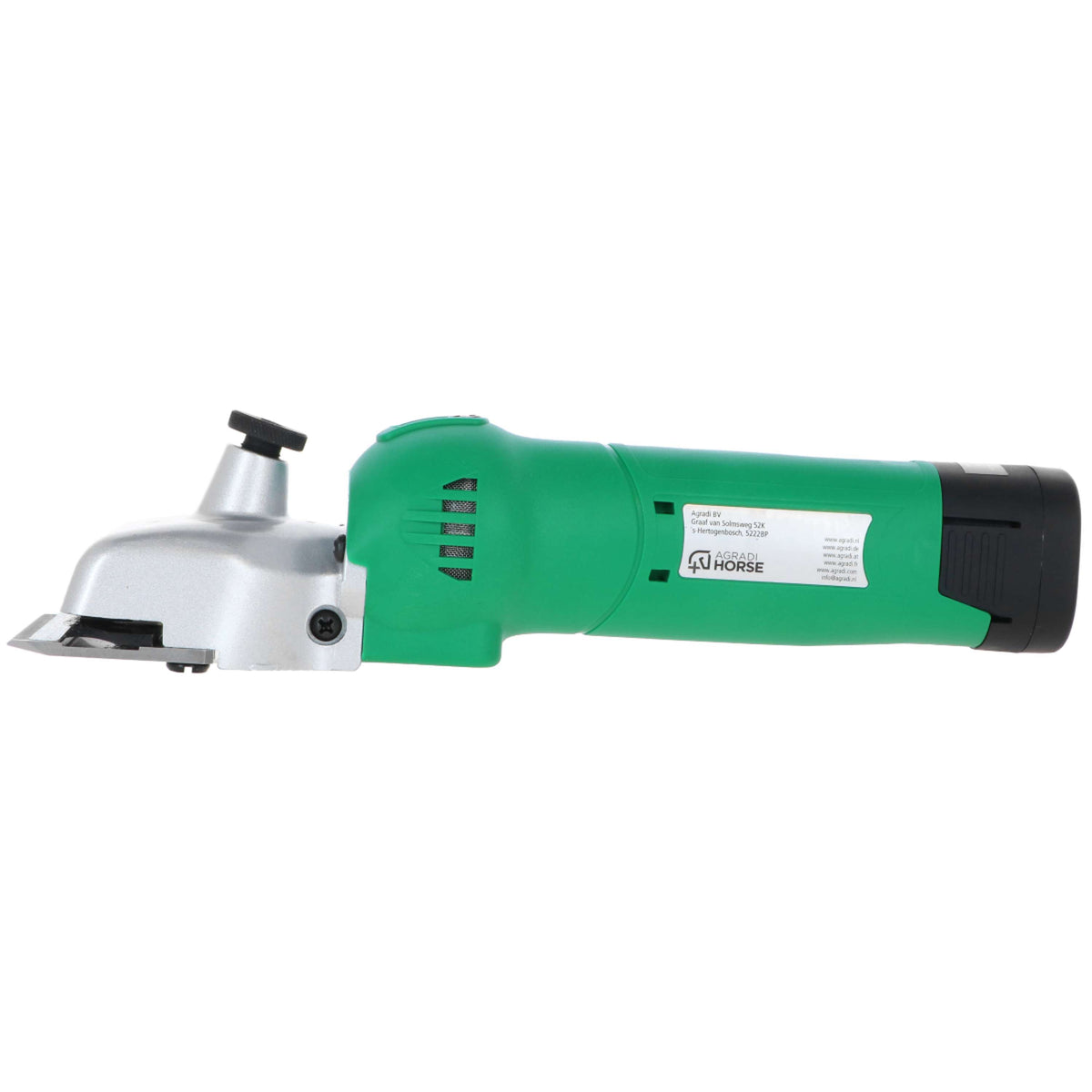Agradi Horse Schermaschine FarmClipper HC-3000 Akku2 31/15 Zähne Pferd Grün