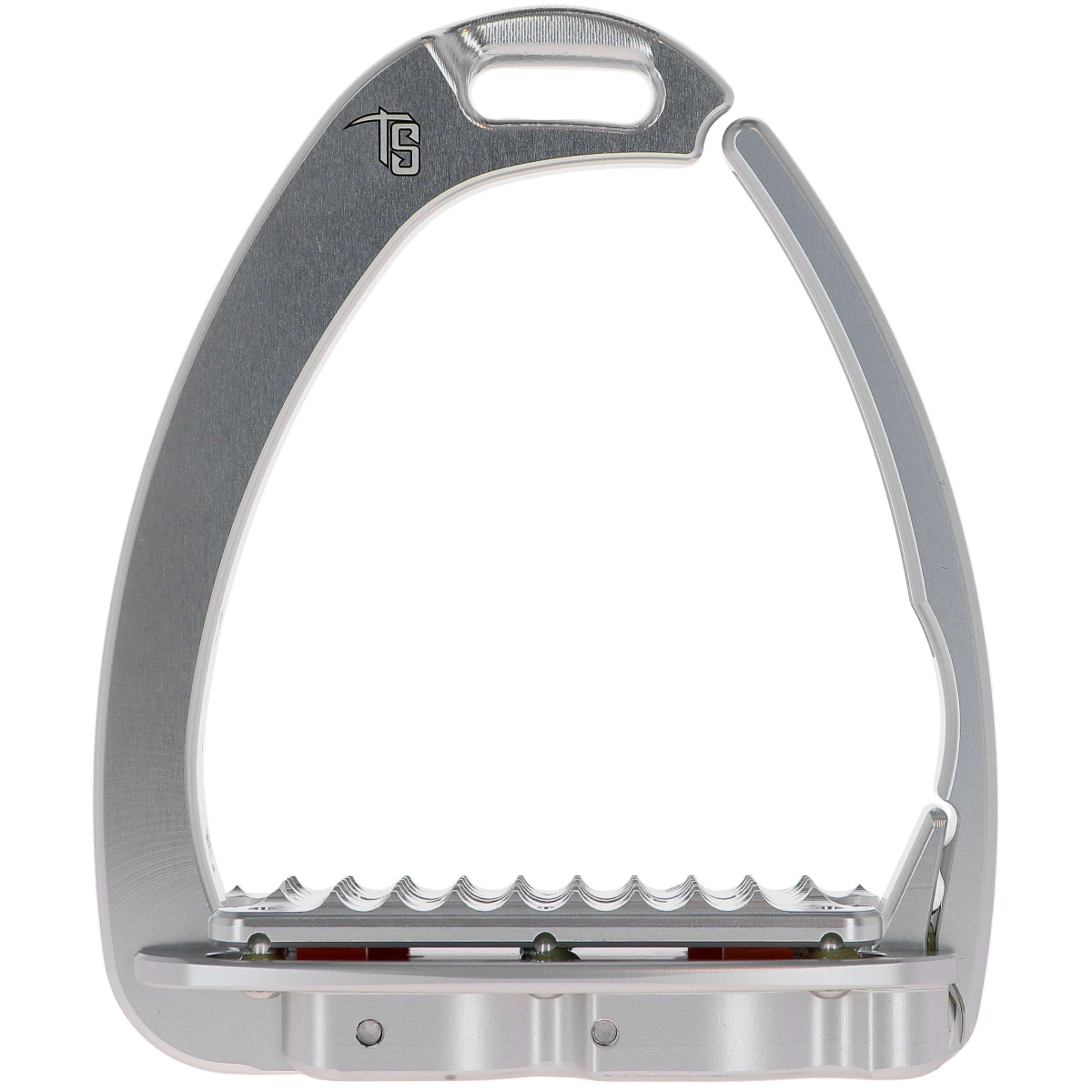 Tech Stirrups Steigbügel Venice Plus Swarovski Dressur Silber/Silber