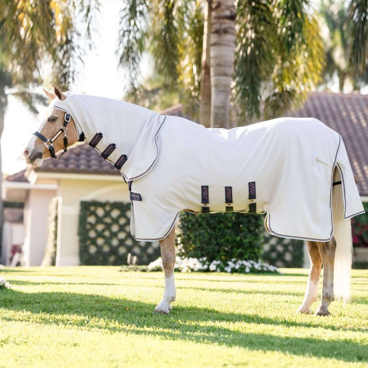 Amigo Ripstop Hoody Pony Silber/Limette/Marineblau/Rosa/Blau