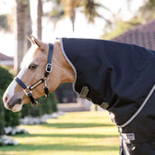 Amigo Turnout 1200D Plus Pony 50g Schwarz/Titangrau/Silber