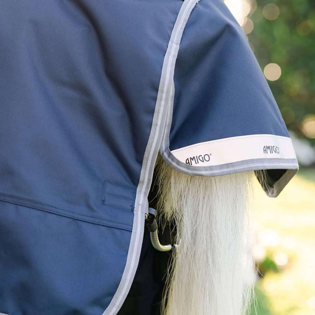 Amigo Turnout 1200D Plus Pony 0g Marineblau/Titangrau/Silber