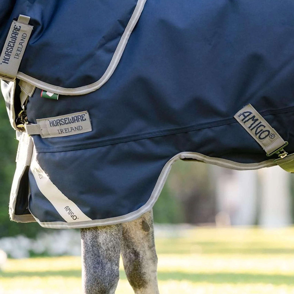 Amigo Turnout 1200D Plus Pony 0g Marineblau/Titangrau/Silber