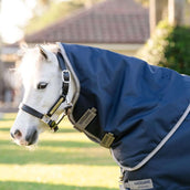 Amigo Turnout 1200D Plus Pony 50g Marineblau/Titangrau/Silber