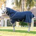 Amigo Turnout 1200D Plus Pony 50g Marineblau/Titangrau/Silber