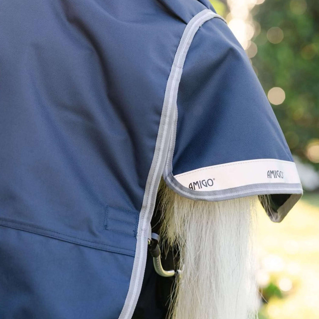 Amigo Turnout 1200D Pony 0g Marineblau/Titangrau/Silber