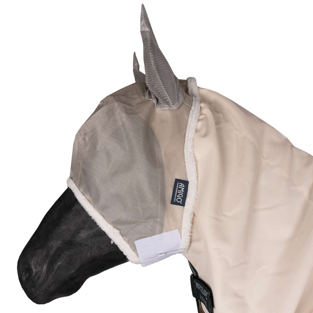 Rambo Hoody Pony Kreide/Huntergrün/Silber