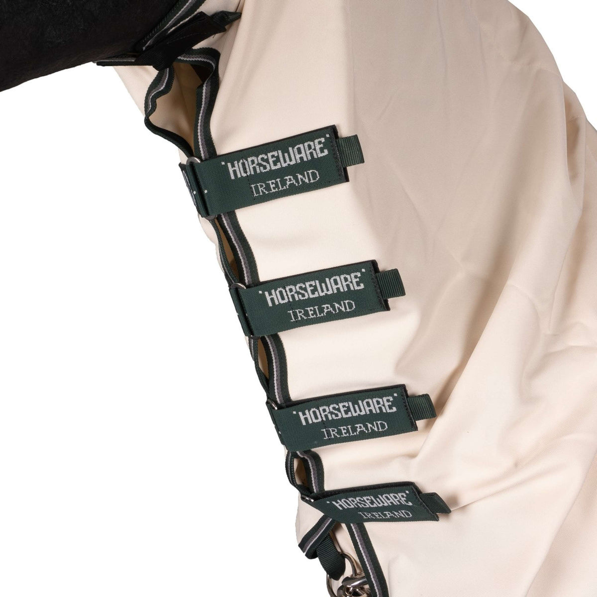 Rambo Hoody Kreide/Huntergrün/Silber