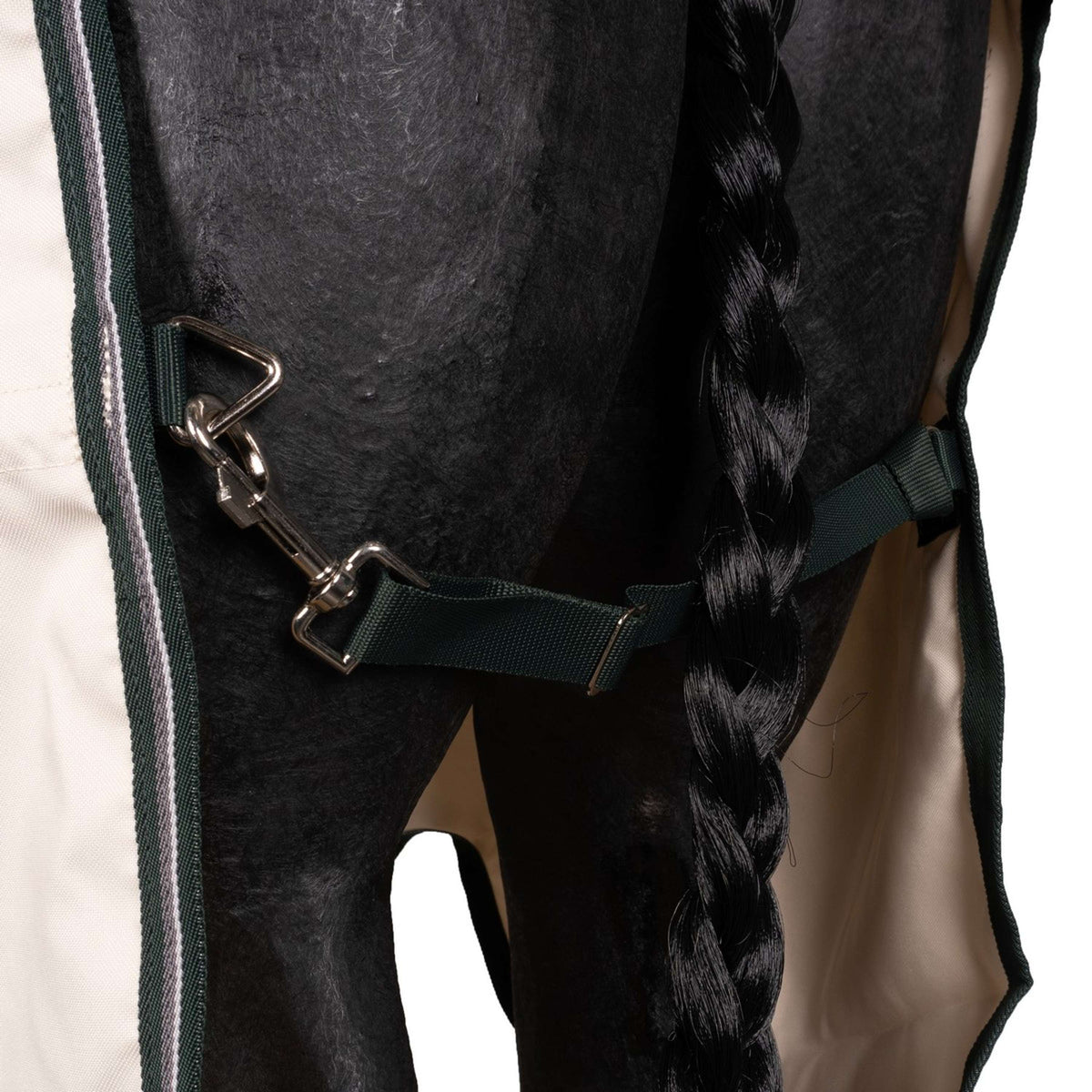 Rambo Hoody Kreide/Huntergrün/Silber