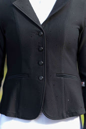 HKM Turnierjacket Crystal Schwarz