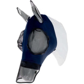 WeatherBeeta Fliegenmaske ComFiTec Luxe Bug Eye Saver mit Ohren und Nase Navy/Schwarz