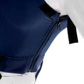 WeatherBeeta Fliegenmaske ComFiTec Luxe Bug Eye Saver mit Ohren und Nase Navy/Schwarz