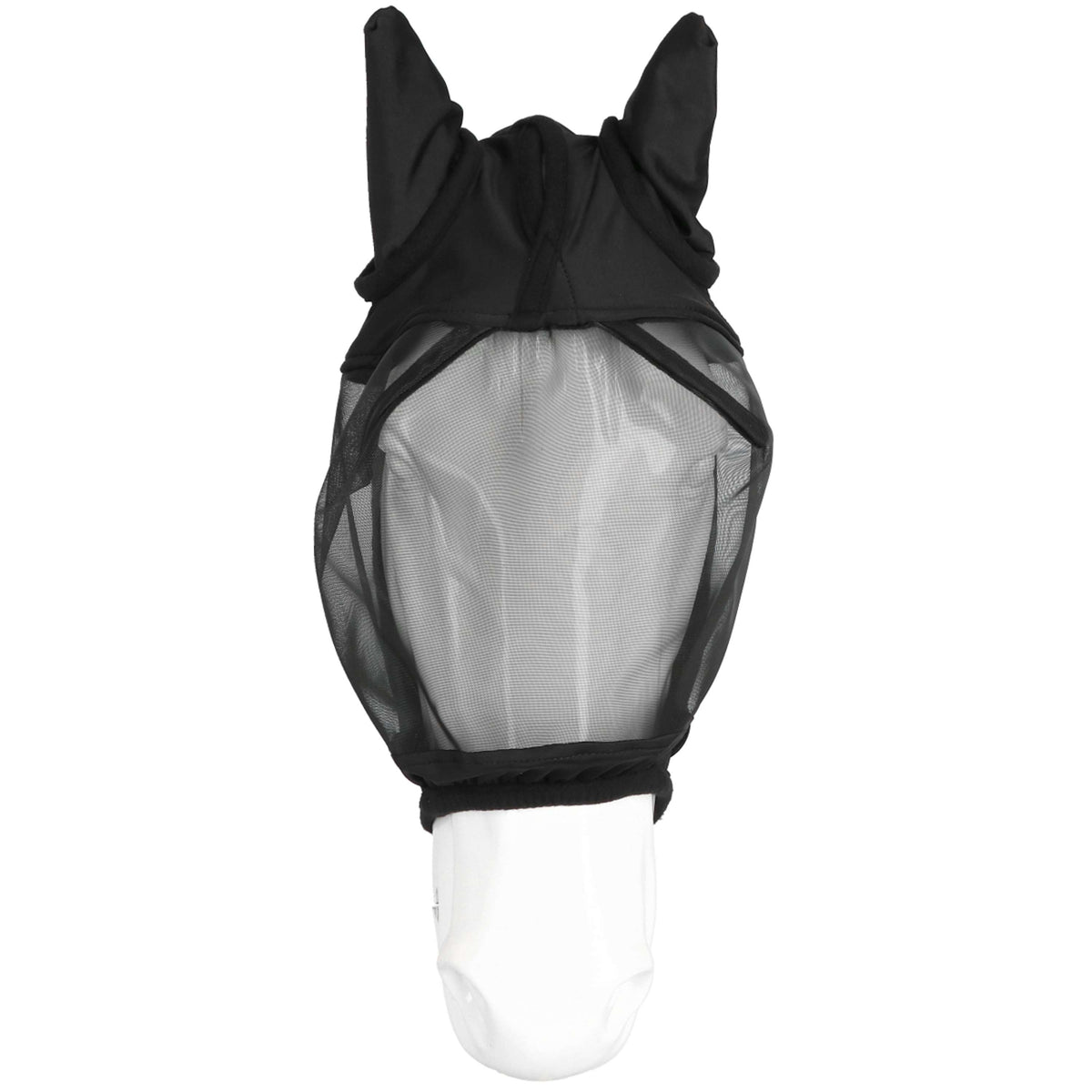 EQUITHÈME Fliegenmaske Doux mit UV-Schutz Schwarz