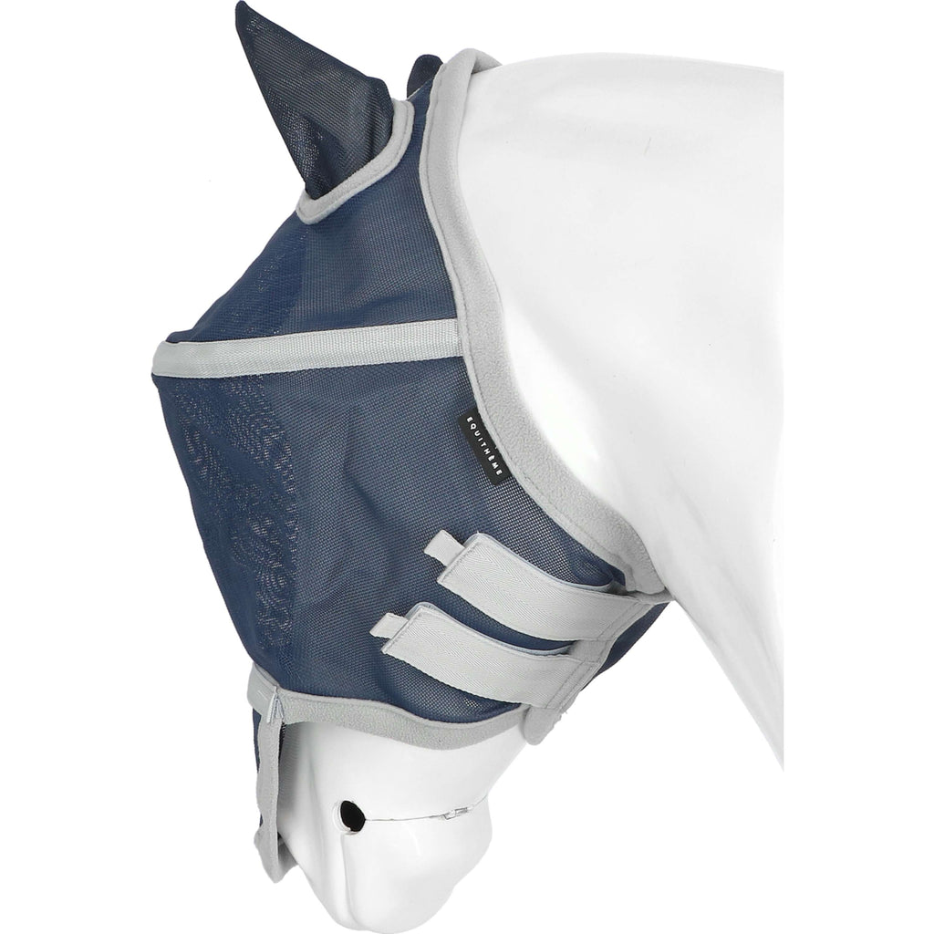 EQUITHÈME Fliegenmaske Hoop mit UV-Schutz Navy
