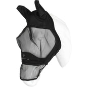 EQUITHÈME Fliegenmaske Mesh UV Protection Mit Nüsternschutz Schwarz