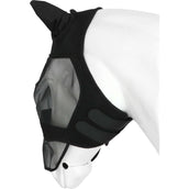 EQUITHÈME Fliegenmaske Mesh UV Protection Mit Nüsternschutz Schwarz