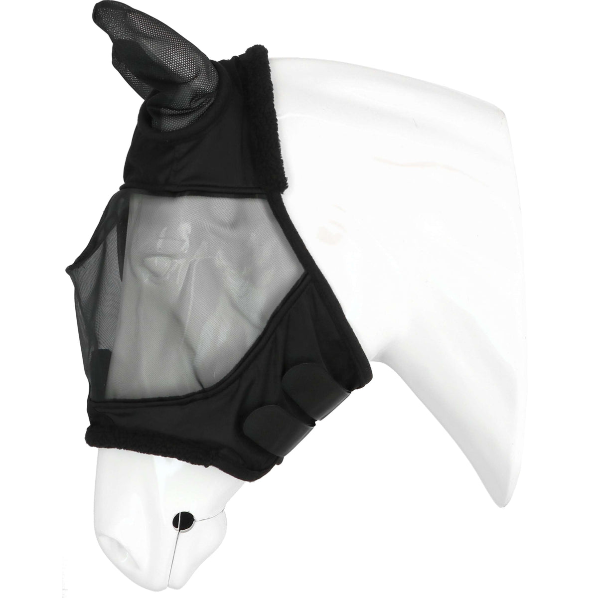 EQUITHÈME Fliegenmaske Teddy UV Protection Schwarz