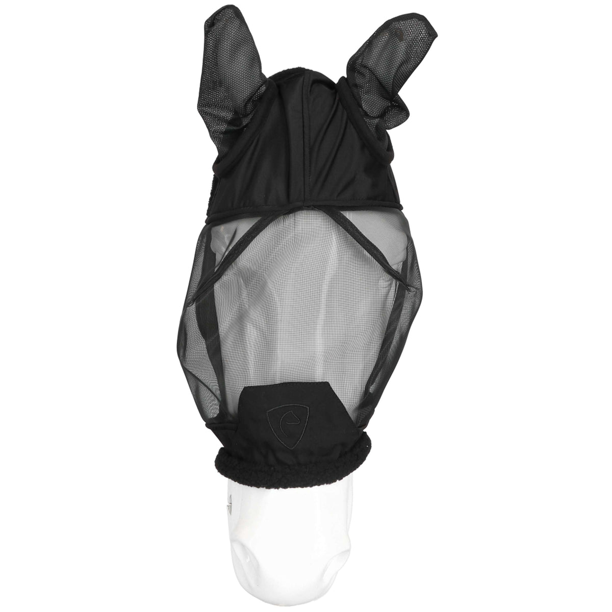 EQUITHÈME Fliegenmaske Teddy UV Protection Schwarz
