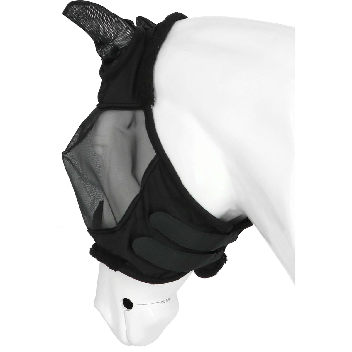EQUITHÈME Fliegenmaske Teddy UV Protection Schwarz