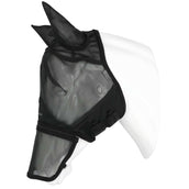 EQUITHÈME Fliegenmaske Zipper mit UV-Schutz Schwarz