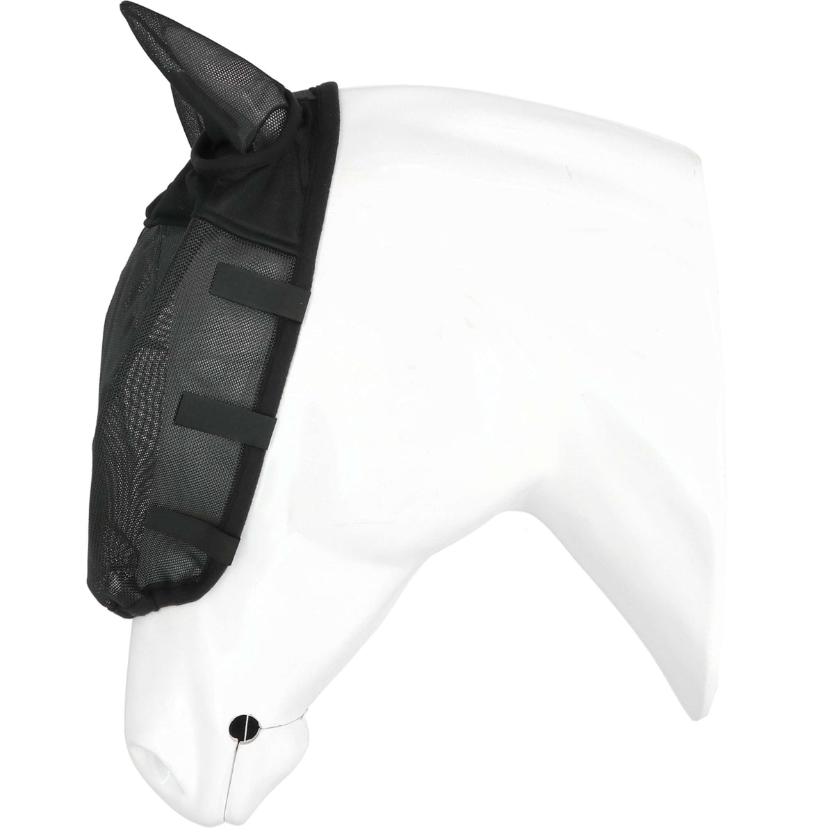 EQUITHÈME Fliegenmaske Halfter mit UV-Schutz Schwarz