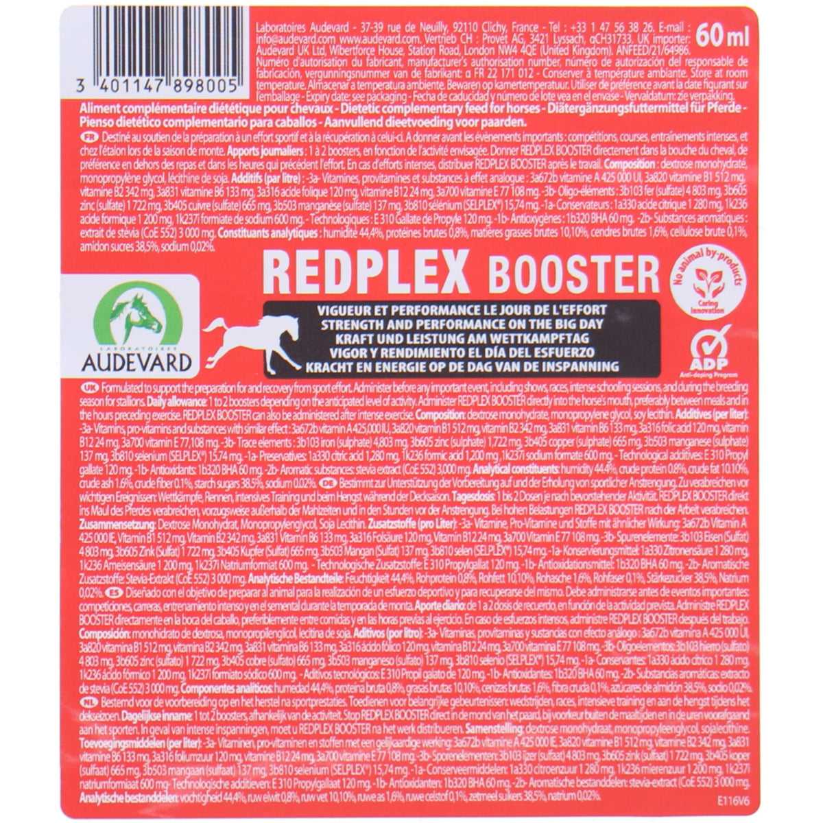 Audevard Redplex Booster