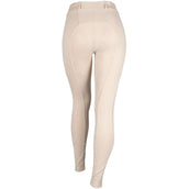 Montar Reitleggings MoZuna Gun Metal Crystals Full Grip Warm Light Grey