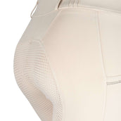 Montar Reitleggings MoZuna Gun Metal Crystals Full Grip Warm Light Grey