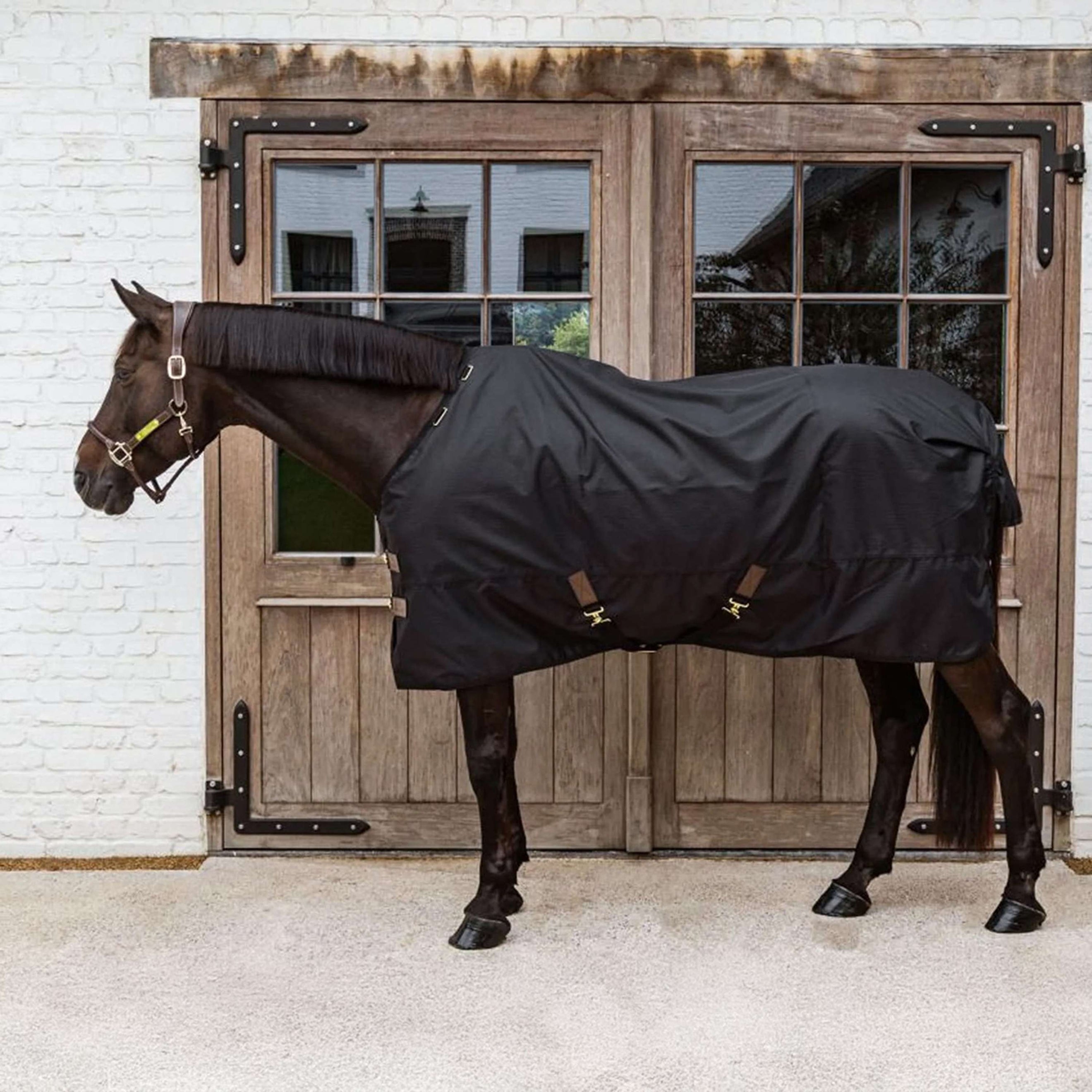 Kentucky Turnout Rug All Weather Waterproof Classic 150g Schwarz