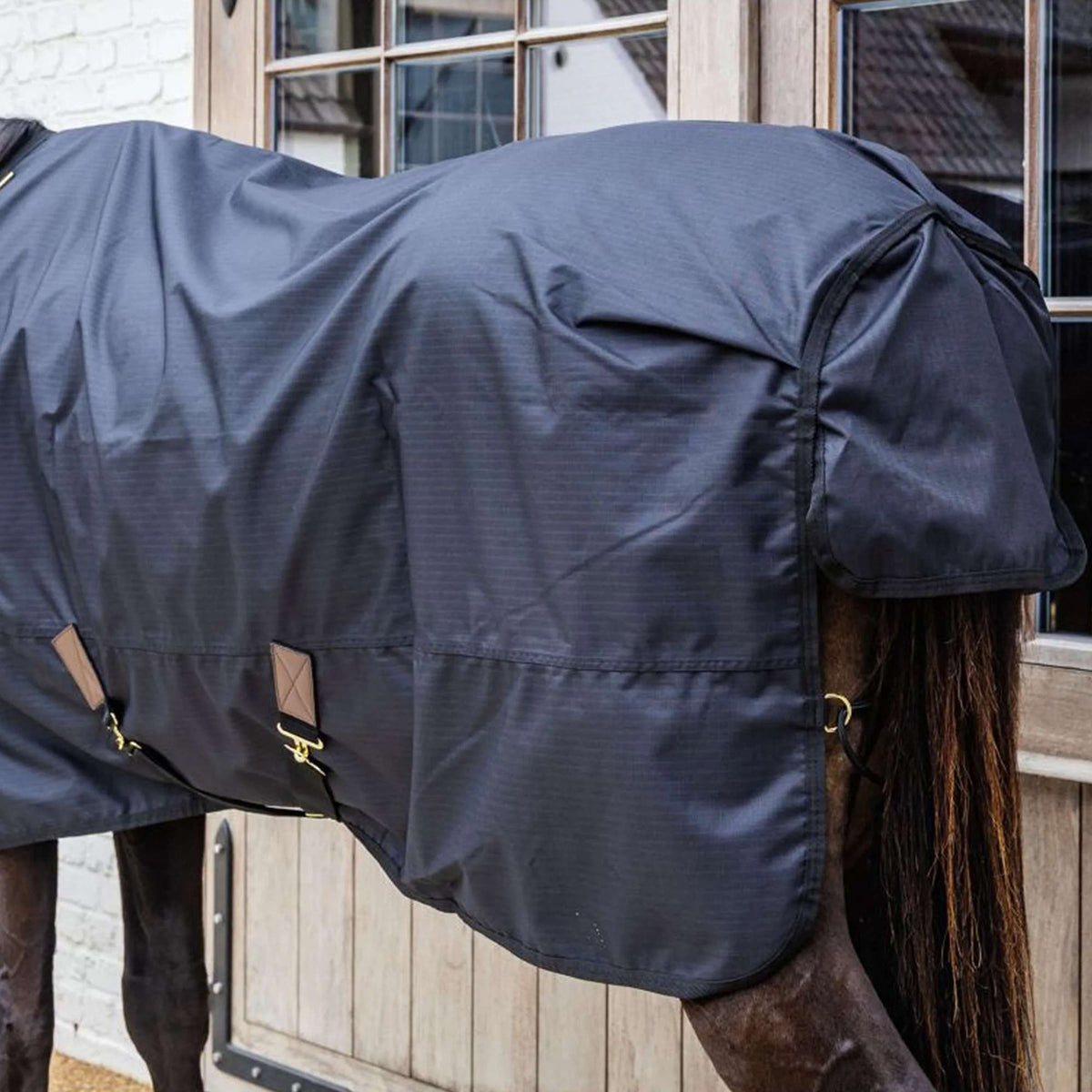 Kentucky Turnout Rug All Weather Waterproof Classic 0g Schwarz