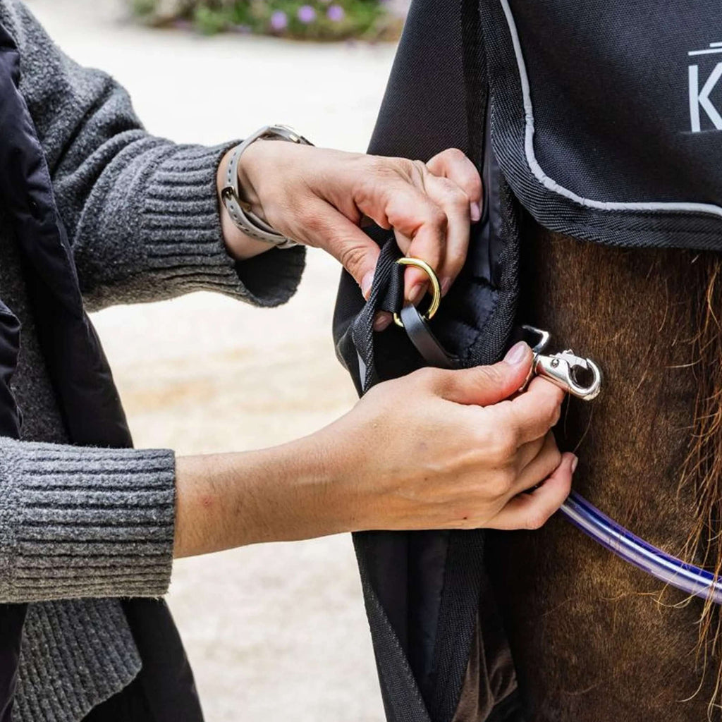 Kentucky Turnout Rug All Weather Comfort Waterproof 300g Schwarz