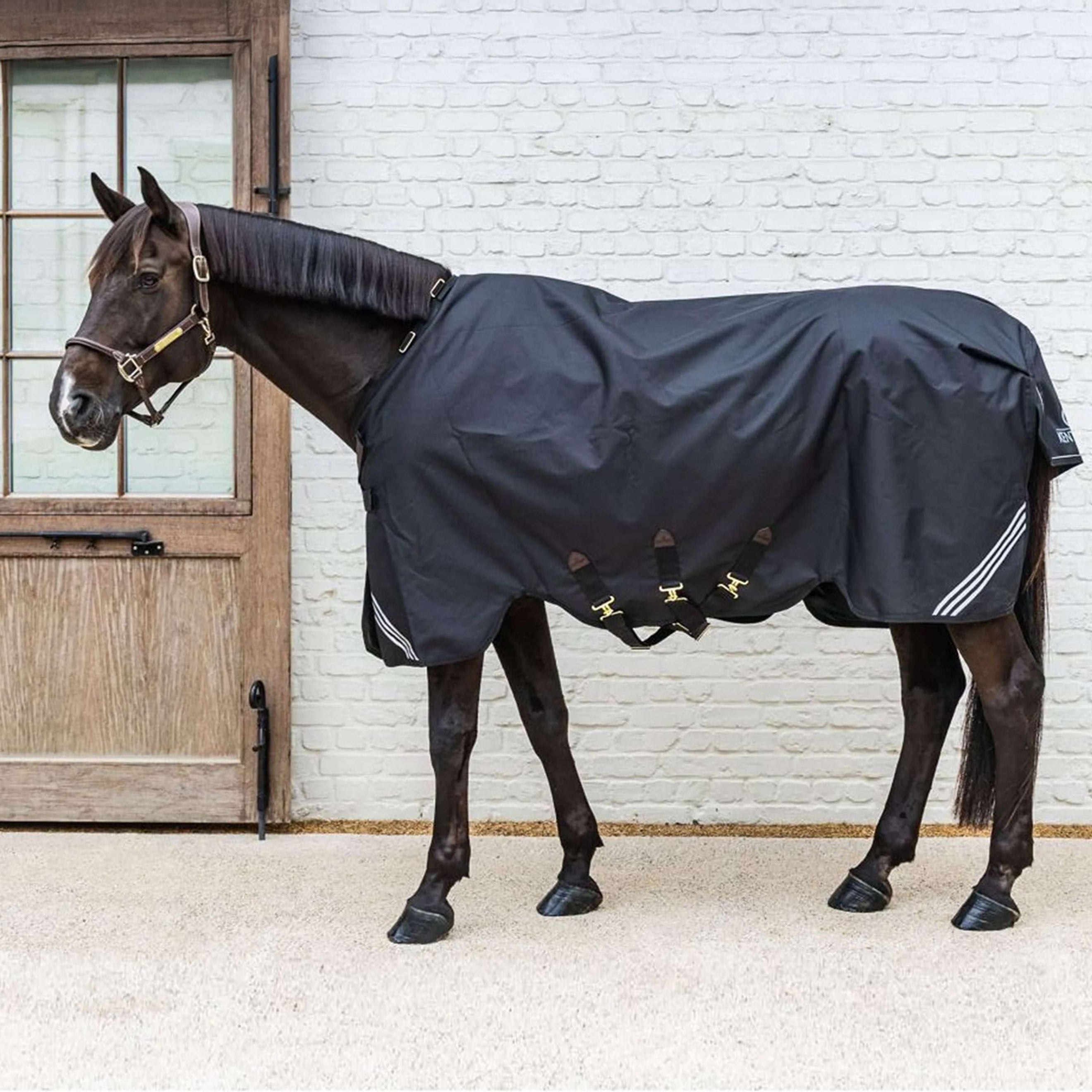 Kentucky Turnout Rug All Weather Comfort Waterproof 0g Schwarz