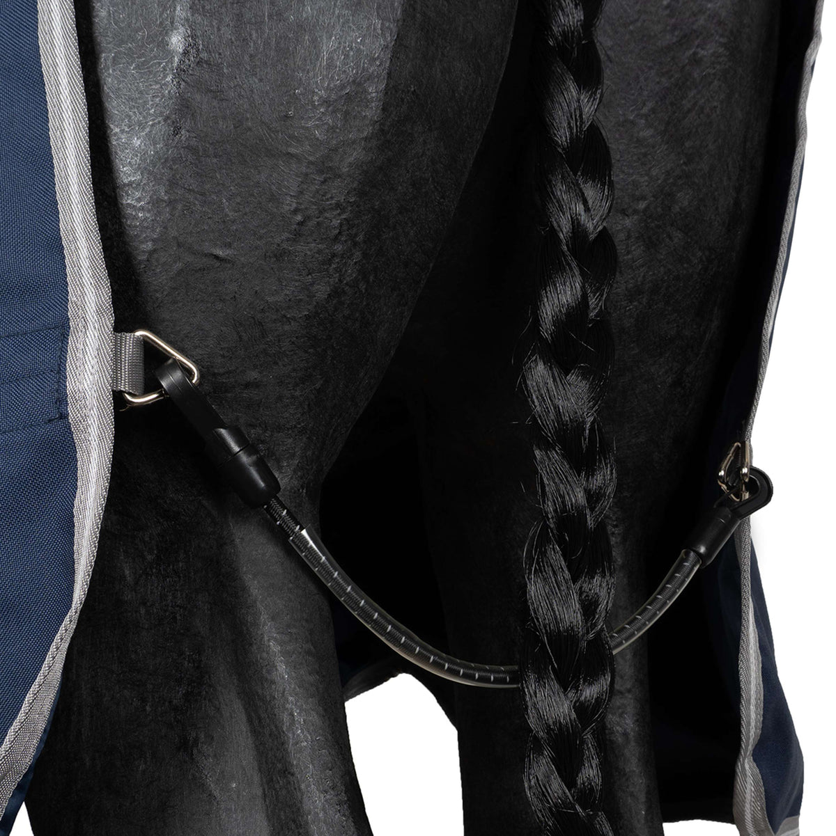 Amigo Turnout Rug FieldSafe Plus 1200D 0g Navy/Titanium Grey/Silver