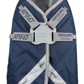Amigo Turnout Rug FieldSafe Plus 1200D 0g Navy/Titanium Grey/Silver