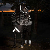 Amigo Turnout Rug FieldSafe Reflectech Plus 1200D 0g Black/Reflective/Black