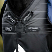 Amigo Turnout Rug FieldSafe Reflectech Plus 1200D 0g Black/Reflective/Black