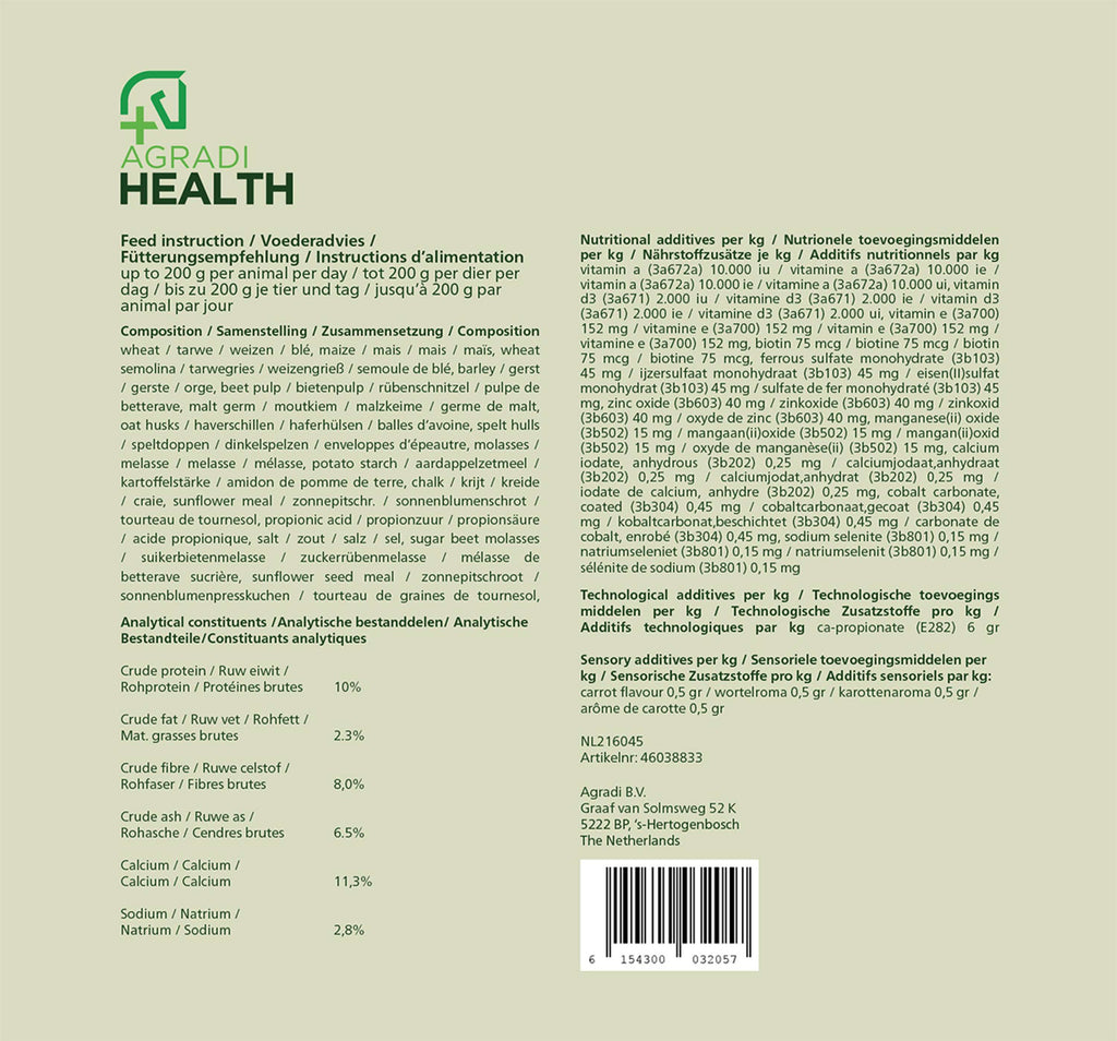 Agradi Health Leckerli Möhre