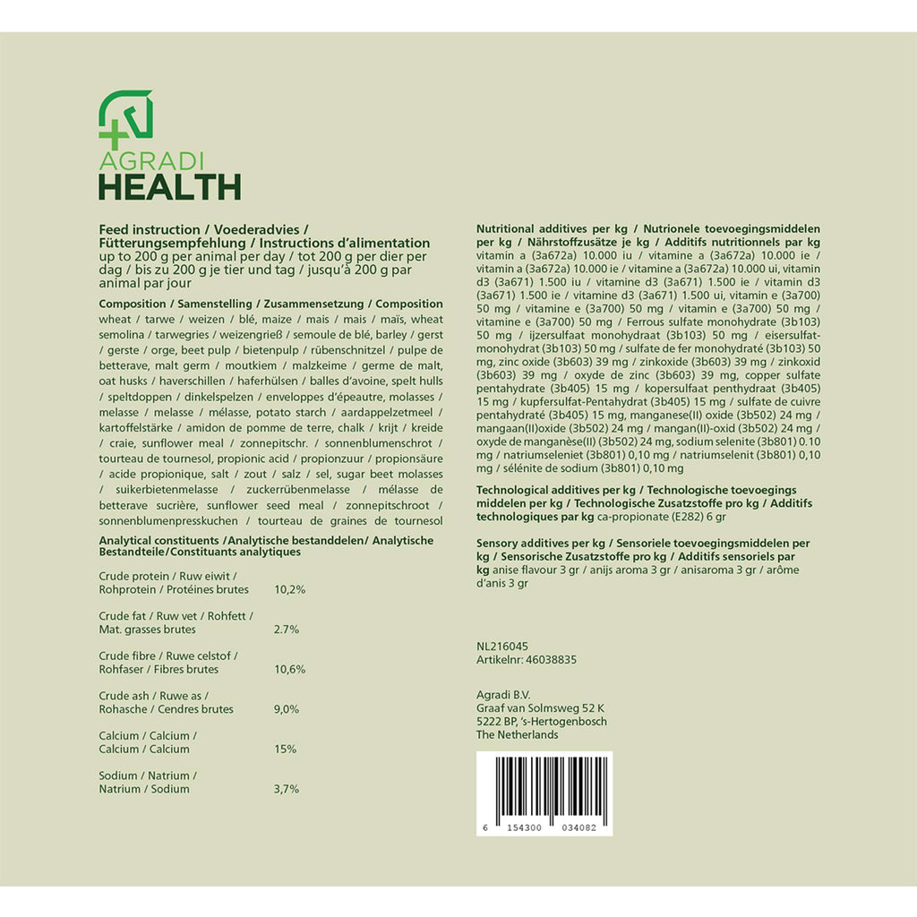 Agradi Health Leckerli Kräuter