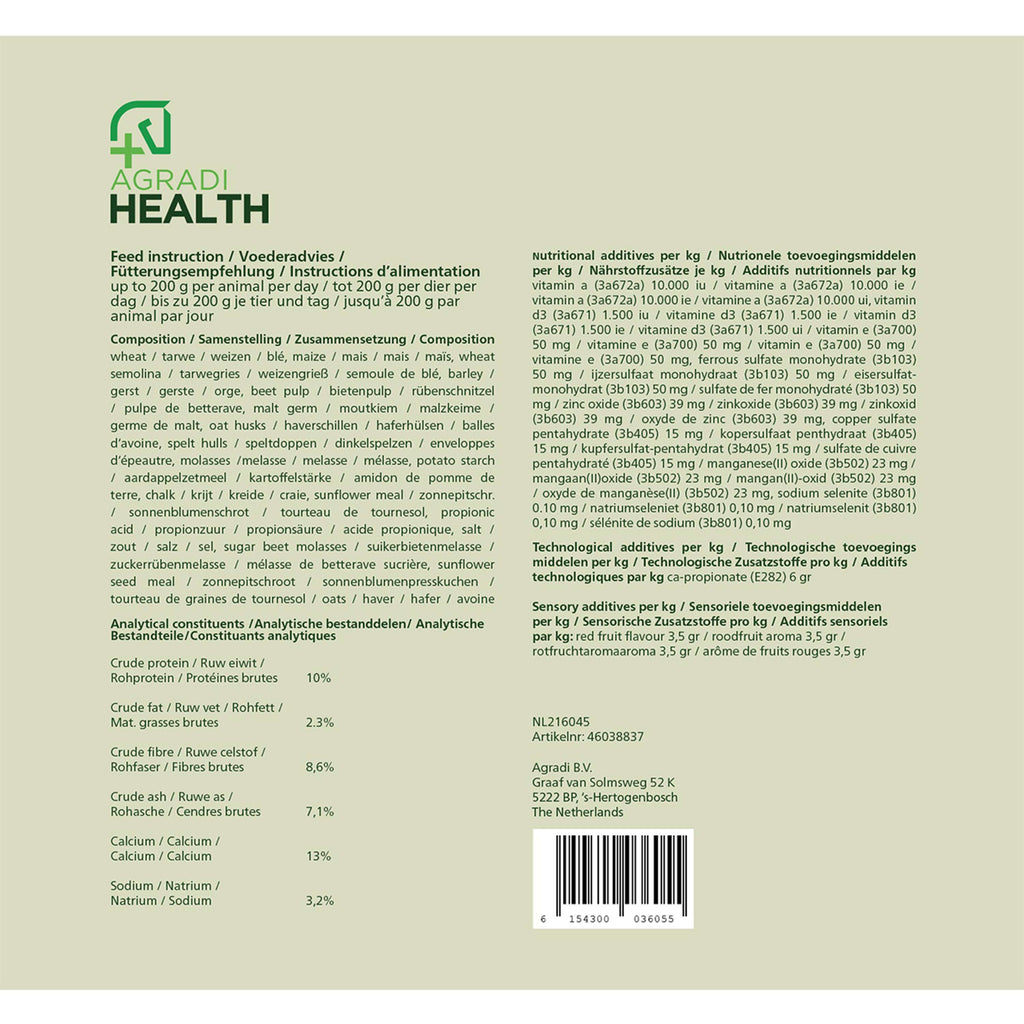 Agradi Health Leckerli Obst